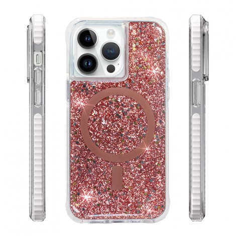 เคส FenixShield Eleganz RUBY SPARKLE สำหรับ iPhone 16 / Plus / Pro / Pro Max / 15 Pro Max