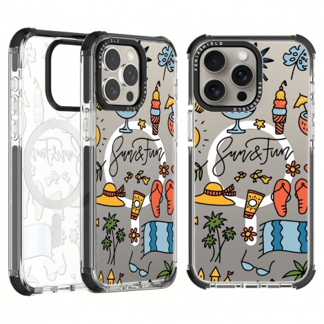 (แถมฟิล์มเคส) เคส FenixShield EXTREME Series [ SUMMER ] สำหรับ iPhone 16 / 15 / 14 / Pro / Pro Max