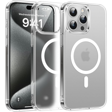 (แถมฟิล์ม) เคส FenixShield Crystal Hybrid [ Frosted Edition ] สำหรับ iPhone Air / 17 / 16 / 15 / Plus / Pro / Max