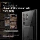 (แถมฟิล์ม) เคส elago X-Ray Case สำหรับ Samsung Galaxy S24 Ultra