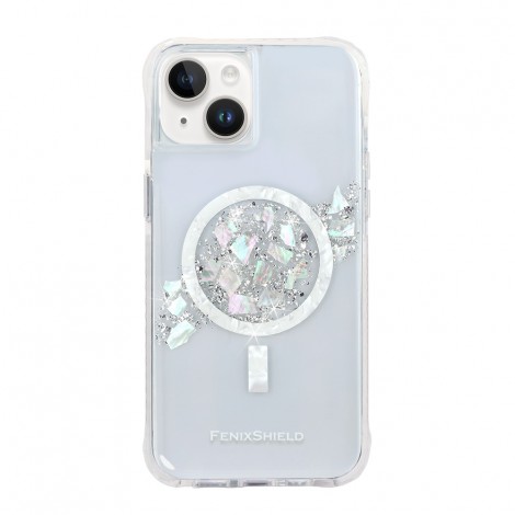 เคส FenixShield Eleganz SILVER STARDUST สำหรับ iPhone Air / 17 / 16 / 15 / 14 / 13 / Plus / Pro / Max