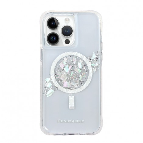 เคส FenixShield Eleganz SILVER STARDUST สำหรับ iPhone Air / 17 / 16 / 15 / 14 / 13 / Plus / Pro / Max