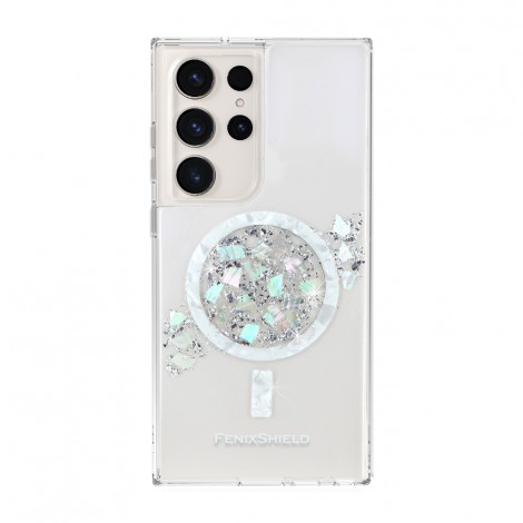 เคสสายมู FenixShield Eleganz SILVER STARDUST สำหรับ Galaxy S26 / S25 / S24 / S23 / S22 / Ultra / Plus