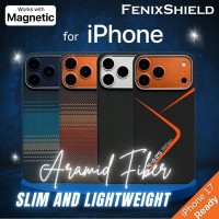 เคส FenixShield Ultra Slim Aramid Case for iPhone 17 / 16 / 15 / 14 / Plus / Pro / Pro Max