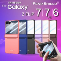 เคส พร้อมฟิล์มกระจก FenixShield [ FNS005 ] สำหรับ Samsung Galaxy Z Flip7 / Flip7 FE / Flip6 / Flip5