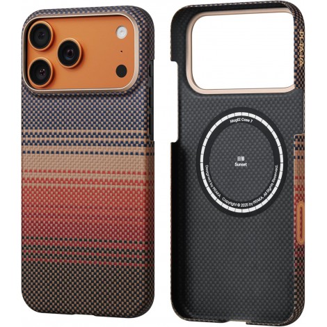 (แถมฟืล์ม) เคส Pitaka Aramid Ultra-Slim สำหรับ iPhone Air / 17 Pro / 17 Pro Max / 16 Pro Max