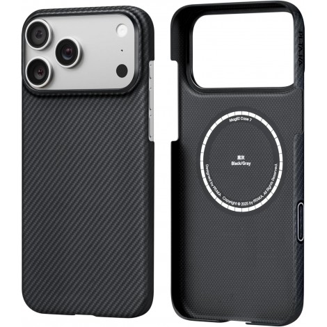 (แถมฟืล์ม) เคส Pitaka Aramid Ultra-Slim สำหรับ iPhone Air / 17 Pro / 17 Pro Max / 16 Pro Max