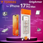 TORRAS ฟิล์มกระจก OrigArmor Screen Protector สำหรับ iPhone 17 Pro Max / 17 Pro