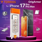 TORRAS ฟิล์มกระจก OrigArmor AR Screen Protector สำหรับ iPhone 17 Pro Max / 17 Pro