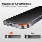 TORRAS ฟิล์มกระจก OrigArmor Screen Protector สำหรับ iPhone 17 Pro Max / 17 Pro