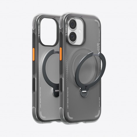 (แถมฟิล์ม) เคส TORRAS OSTAND Q3 SPIN / SPIN AIR สำหรับ iPhone 17 / 16 / Air / Plus / Pro / Pro Max