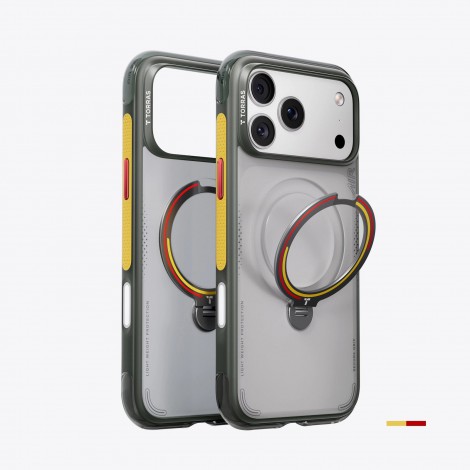 (แถมฟิล์ม) เคส TORRAS OSTAND Q3 SPIN / SPIN AIR สำหรับ iPhone 17 / 16 / Air / Plus / Pro / Pro Max