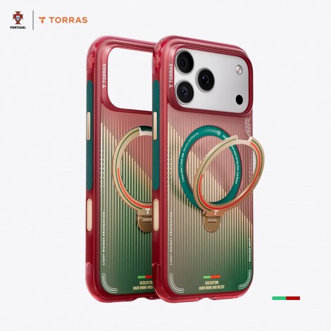 (แถมฟิล์ม) เคส TORRAS OSTAND Q3 SPIN / SPIN AIR สำหรับ iPhone 17 / 16 / Air / Plus / Pro / Pro Max