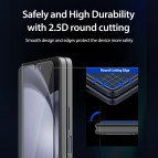 (2แผ่น) ฟิล์มกระจก จอด้านนอก araree Sub Core Premium Tempered Glass สำหรับ Samsung Galaxy Z Fold5 / Flip5 / Fold4 / Flip4