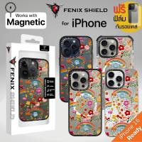 (แถมฟิล์มเคส) เคส FenixShield EXTREME Series [ COTTON FLOWER ] สำหรับ iPhone 16 / 15 / 14 / Pro / Pro Max