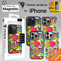 (แถมฟิล์มเคส) เคส FenixShield EXTREME Series [ ROMANTIC ] สำหรับ iPhone 16 / 15 / 14 / Pro / Pro Max