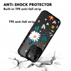 (แถมฟิล์มเคส) เคส FenixShield Tough EXTREME PRO | Mirror [ FLOWER HEART ] สำหรับ iPhone 15 Pro Max / 15 Pro / 14 Pro Max