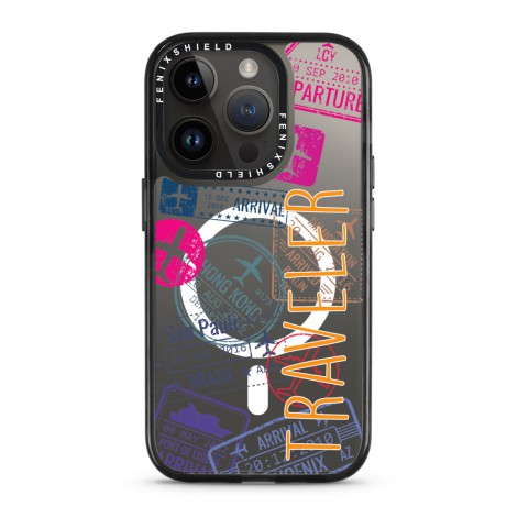 (แถมฟิล์ม) เคส FenixShield Tough EXTREME Series [ TRAVELER ] สำหรับ iPhone 16 / 15 / 14 / Pro / Pro Max