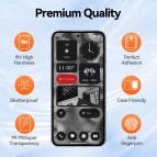 (3ชิ้น) ฟิล์มกระจก เต็มจอ FenixShield Premium Glass สำหรับ Nothing Phone / CMF Phone / 3a / 3a pro / 2 / 2a / 2a Plus / 1