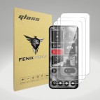 (3ชิ้น) ฟิล์มกระจก เต็มจอ FenixShield Premium Glass สำหรับ Nothing Phone / CMF Phone / 3a / 3a pro / 2 / 2a / 2a Plus / 1