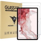 (2ชิ้น) ฟิล์มกระจก เต็มจอ FenixShield Premium Glass สำหรับ Samsung Galaxy Tab S10 / S9 / S8 / S7 / FE / Plus / Ultra