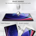 (2ชิ้น) ฟิล์มกระจก เต็มจอ FenixShield Premium Glass สำหรับ Samsung Galaxy Tab S10 / S9 / S8 / S7 / FE / Plus / Ultra