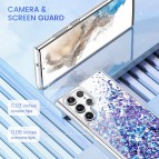 (แถมฟิล์ม) เคส FenixShield Liquid Glitter Blink สำหรับ Samsung Galaxy S24 Ultra / S23 Ultra / S22 Ultra / S21 FE 5G