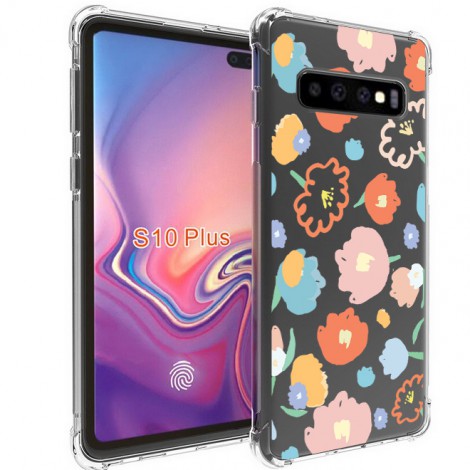 เคส Anti-Shock Case FLORAL สำหรับ Galaxy S22 / S21 / Note20 / Note10 / Note9 / S20 / FE / S10 / S10e / Plus / Ultra / Lite
