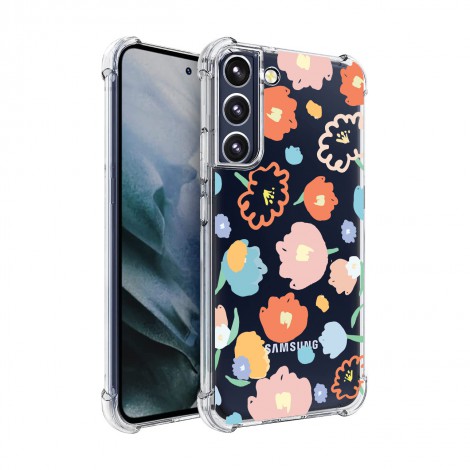 เคส Anti-Shock Case FLORAL สำหรับ Galaxy S22 / S21 / Note20 / Note10 / Note9 / S20 / FE / S10 / S10e / Plus / Ultra / Lite