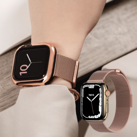 สายนาฬิกา Switcheasy Mesh Stainless Steel สำหรับ Apple Watch 10 / 9 / Ultra / 8 / 7 / 6 / 5 / 4 / 3 / 2 / 1