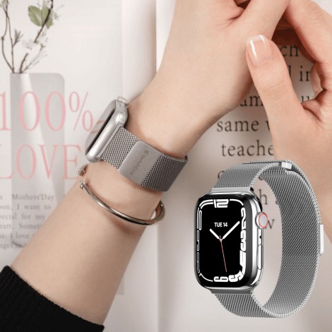 สายนาฬิกา Switcheasy Mesh Stainless Steel สำหรับ Apple Watch 10 / 9 / Ultra / 8 / 7 / 6 / 5 / 4 / 3 / 2 / 1