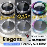 (ติดง่าย) กระจกกันรอย เลนส์กล้อง FenixShield Aluminium Lens ELEGANZ สำหรับ Samsung Galaxy S24 Ultra