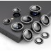 (ติดเองง่ายมาก) กระจกกันรอย เลนส์กล้อง FenixShield Aluminium Lens ELEGANZ Series สำหรับ Samsung Galaxy S24 Ultra
