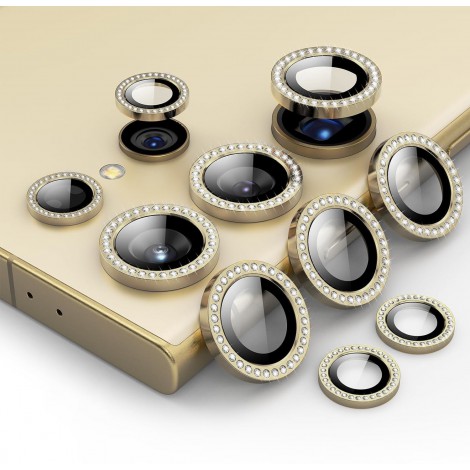 (ติดง่าย) กระจกกันรอย เลนส์กล้อง FenixShield Aluminium Lens ELEGANZ สำหรับ Samsung Galaxy S24 Ultra