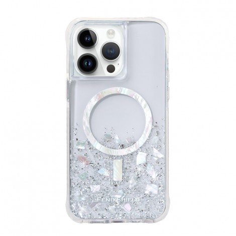 เคส FenixShield Eleganz SILVER STARDUST สำหรับ iPhone Air / 17 / 16 / 15 / 14 / 13 / Plus / Pro / Max