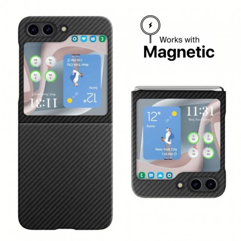 เคส FenixShield Aramid Carbon Fiber สำหรับ Galaxy Z Fold7 / Flip7 / Fold6 / Flip6 / Fold5 / Flip5 / Flip3