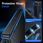 เคส พร้อมฟิล์มกระจก FenixShield Diamond Stand สำหรับ Samsung Galaxy Z Fold8 Ultra / Fold7