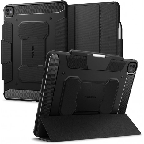 เคสไอแพด Spigen Rugged Armor Pro สำหรับ iPad Air 7 6 5 4 / Pro 13 / Pro 11 / M2 M4