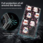 (แถมฟิล์ม) เคส FenixShield Crystal Hybrid [ LUCKY CAT ] สำหรับ Samsung Galaxy S25 / S24 / S23 / S22 / Plus / Ultra / FE