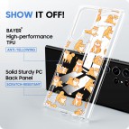 (แถมฟิล์ม) เคส FenixShield Crystal Hybrid [ SHIBA ] สำหรับ Samsung Galaxy S25 / S24 / S23 / S22 / Plus / Ultra / FE