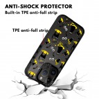 (แถมฟิล์มเคส) เคส FenixShield Tough EXTREME PRO | Mirror [ BLACK CAT ] สำหรับ iPhone 15 Pro Max / 15 Pro / 14 Pro Max