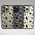 (แถมฟิล์มเคส) เคส FenixShield Tough EXTREME PRO | Mirror [ BLACK CAT ] สำหรับ iPhone 15 Pro Max / 15 Pro / 14 Pro Max