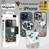 (แถมฟิล์มเคส) เคส FenixShield Tough EXTREME PRO | Mirror [ FLOWER HEART ] สำหรับ iPhone 15 Pro Max / 15 Pro / 14 Pro Max