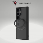 (วงแหวนหมุนได้+แถมฟิล์ม) เคส FenixShield 360 Rotatable Magnetic Stand สำหรับ Samsung Galaxy S25 / S24 / Plus / Ultra