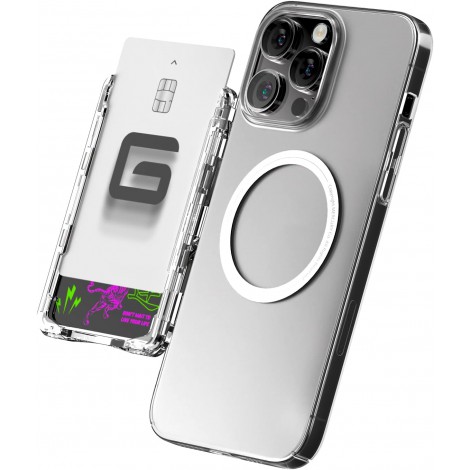 (Upgrade version) ที่ใส่บัตร ติดโทรศัพท์ Goospery MAGNETIC Lock Card Holder