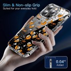 (แถมฟิล์ม) เคส FenixShield Crystal Hybrid [ CAT IN SPACE ] สำหรับ iPhone 16e / 16 / 15 / 14 / 13 / 12 / Plus / Pro Max / mini