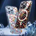 (แถมฟิล์ม) เคส FenixShield Crystal Hybrid [ CHRISTMAS SNOW ] สำหรับ iPhone 16e / 16 / 15 / 14 / 13 / 12 / Plus / Pro Max / mini