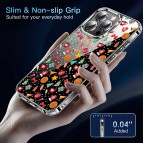 (แถมฟิล์ม) เคส FenixShield Crystal Hybrid [ CHRISTMAS SNOW ] สำหรับ iPhone 16e / 16 / 15 / 14 / 13 / 12 / Plus / Pro Max / mini