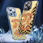 (แถมฟิล์ม) เคส FenixShield Crystal Hybrid [ FLOWER POWER ] สำหรับ iPhone 16e / 16 / 15 / 14 / 13 / 12 / Plus / Pro Max / mini