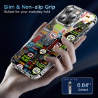 (แถมฟิล์ม) เคส FenixShield Crystal Hybrid [ GAME EVERYDAY ] สำหรับ iPhone 16e / 16 / 15 / 14 / 13 / 12 / Plus / Pro Max / mini